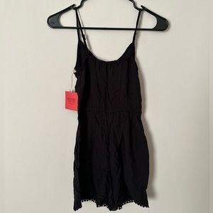 NWT Mossimo Black Romper Size XS